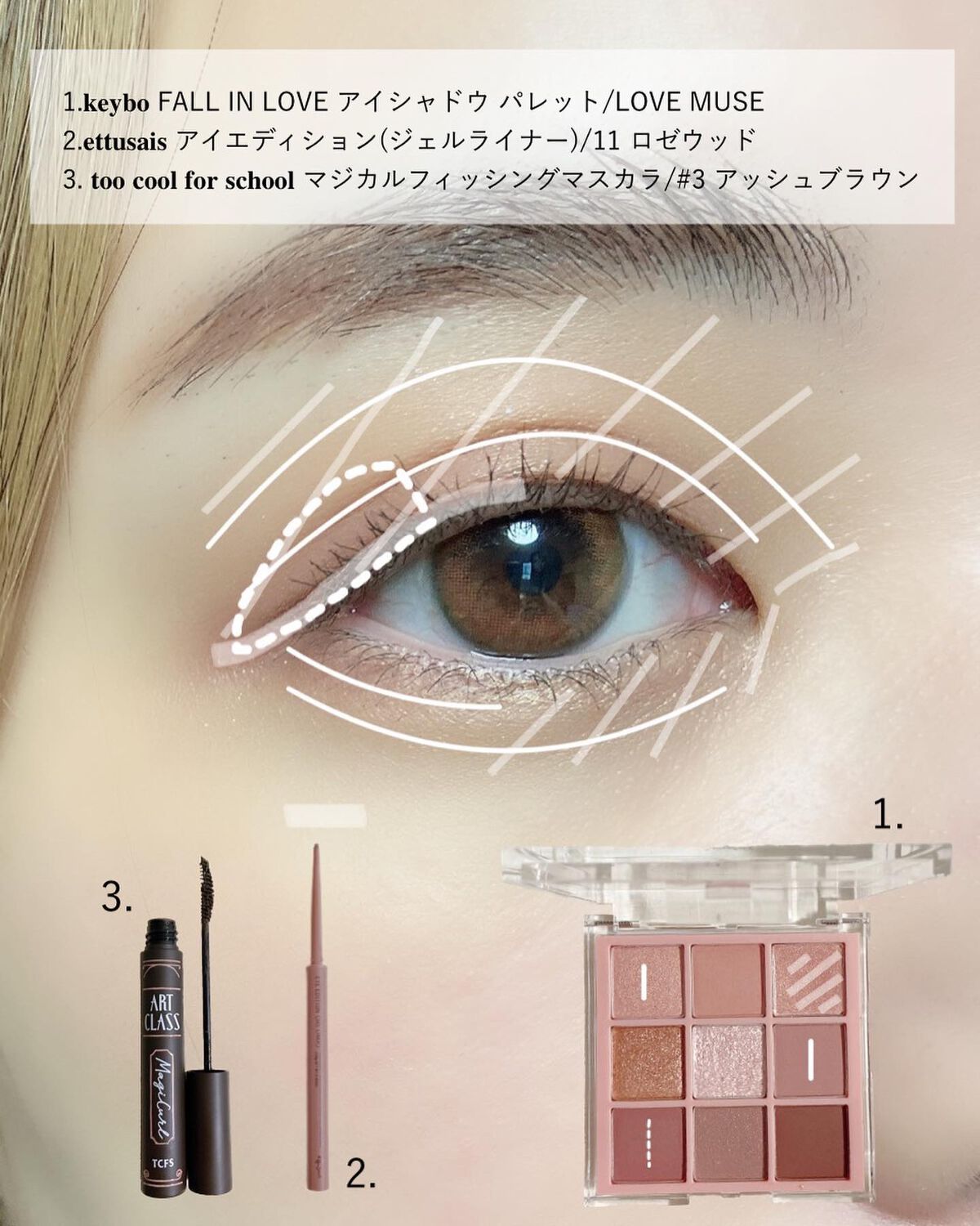 エテュセ ラスティング ジェルライナー/ettusais/ジェルアイライナーを使ったクチコミ（2枚目）