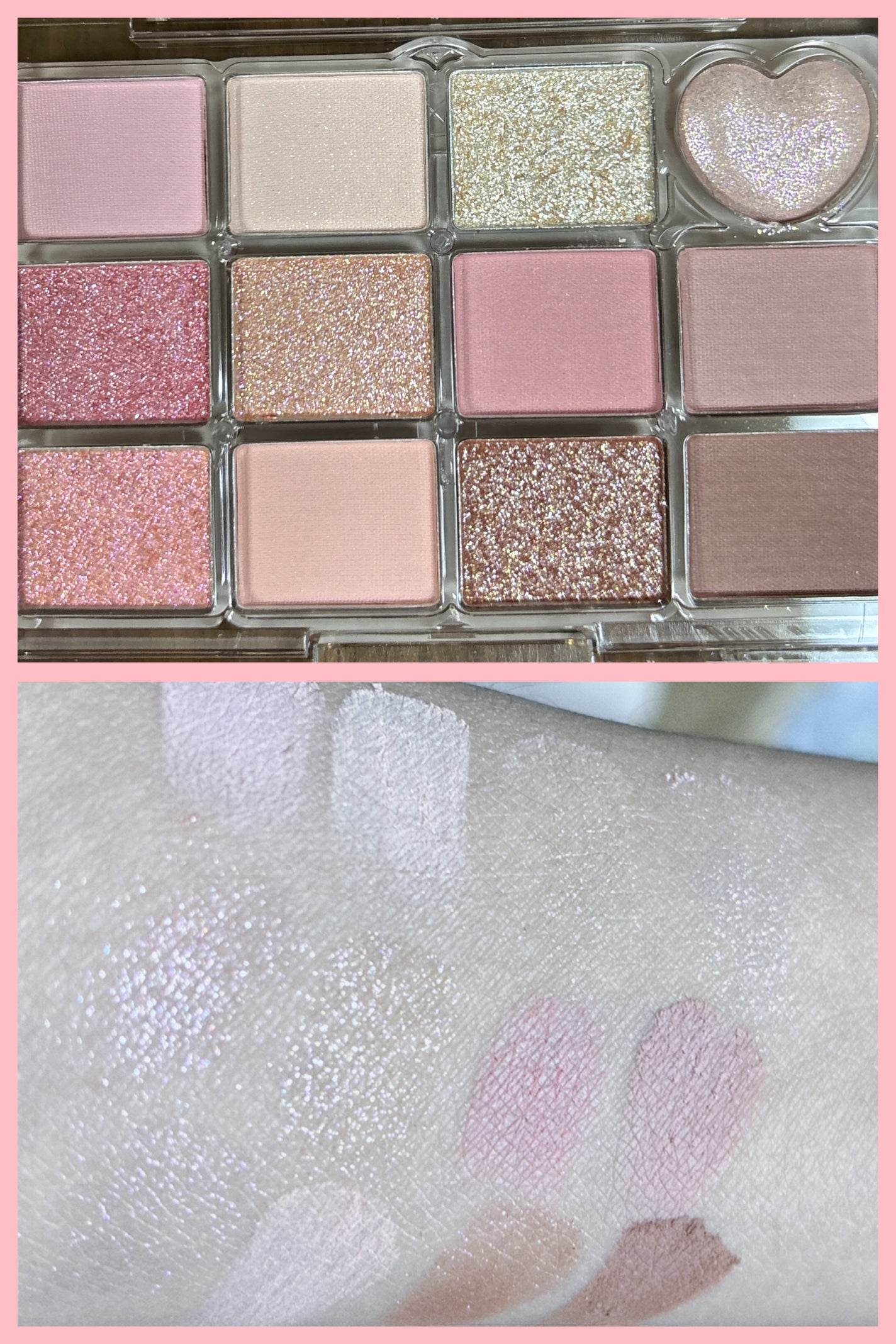 シャイニング12色ミニアイシャドウパレット/jill leen./アイシャドウパレットを使ったクチコミ(4枚目)