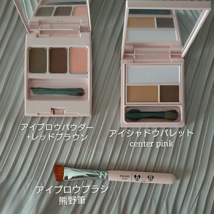 フーミー アイブロウブラシ 熊野筆/WHOMEE/メイクブラシを使ったクチコミ(2枚目)