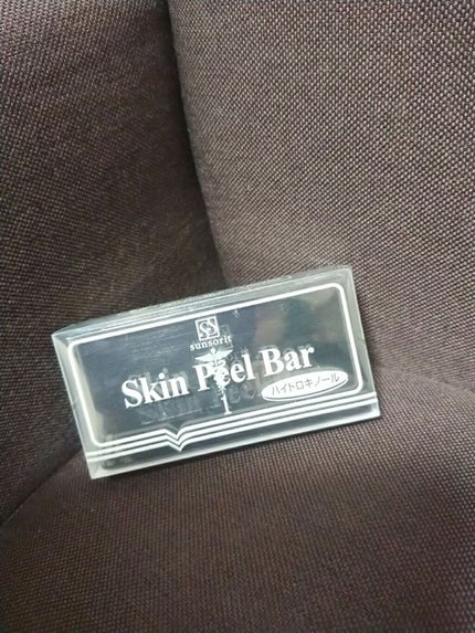 スキンピールバー ハイドロキノール/サンソリット/洗顔石鹸を使ったクチコミ(1枚目)