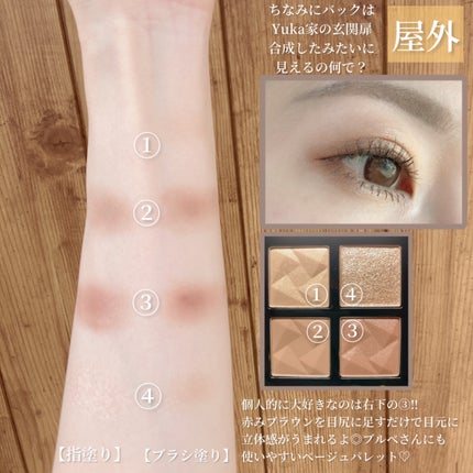 アイスカルプト/shu uemura/アイシャドウパレットを使ったクチコミ(5枚目)