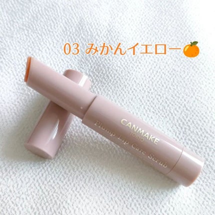 プランプリップケアスクラブ/キャンメイク/リップスクラブを使ったクチコミ(1枚目)