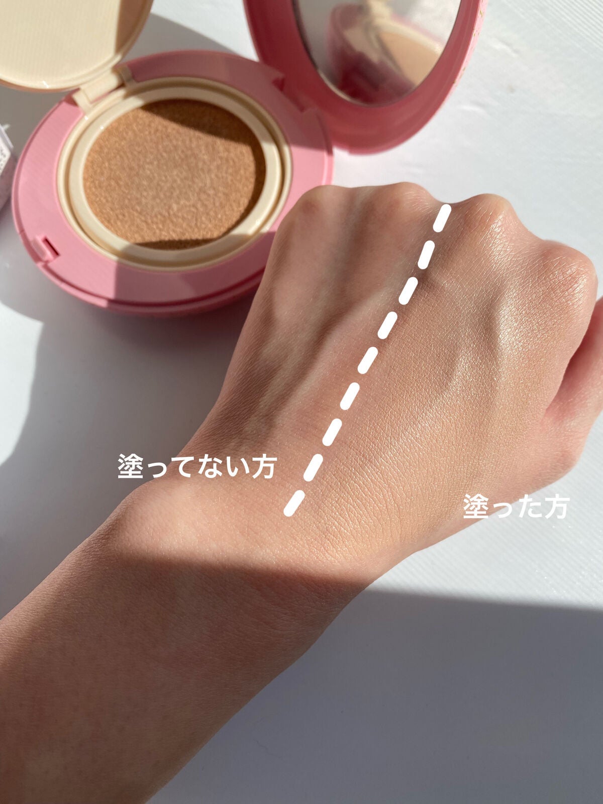 PROBIOエッセンスクッション/ネイチャーリパブリック/クッションファンデーションを使ったクチコミ(2枚目)