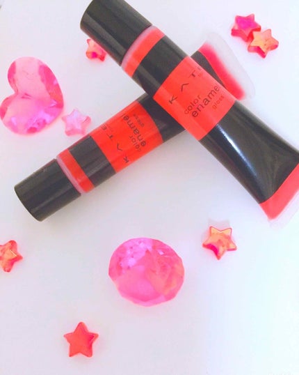 カラーエナメルグロス/KATE/リップグロスを使ったクチコミ(1枚目)
