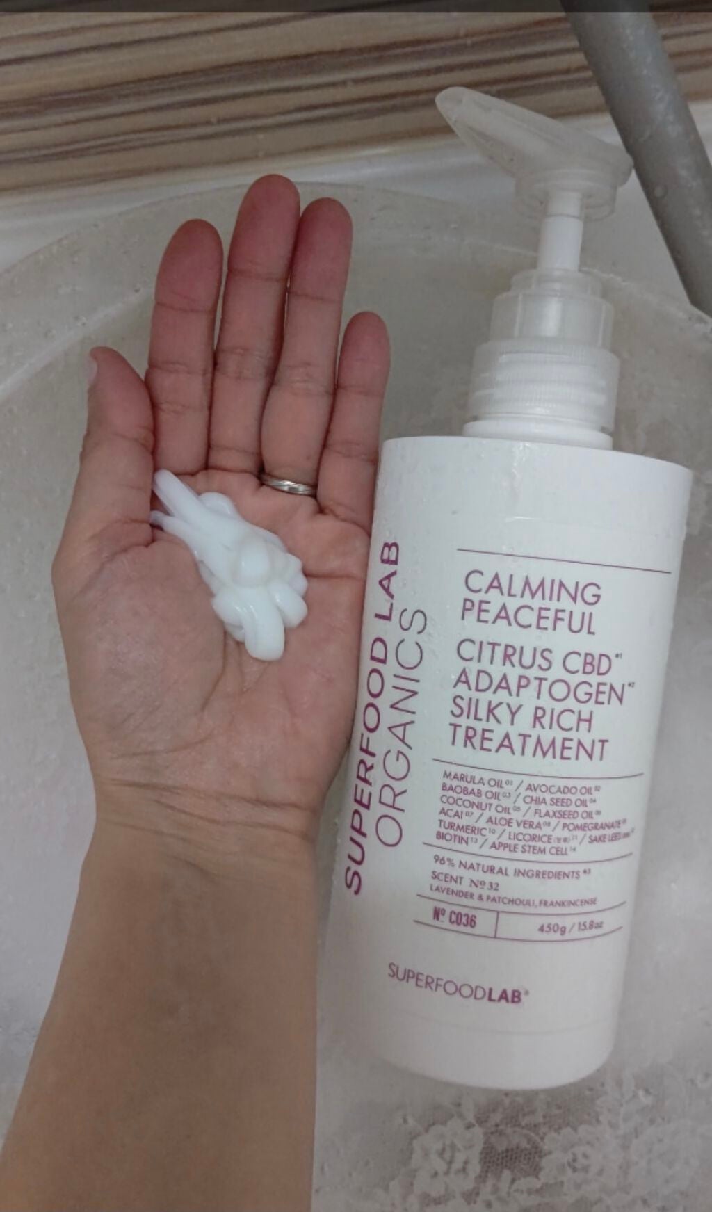 スーパーフードラボ オーガニックス シルキーリッチ シャンプー&トリートメント/SUPERFOOD LAB/市販シャンプーを使ったクチコミ(3枚目)