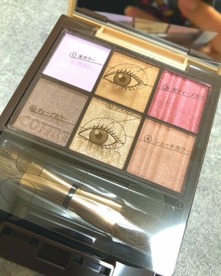 ミステリアスフォースアイズ 02 モーヴレディ/コフレドール/アイシャドウパレットを使ったクチコミ(1枚目)