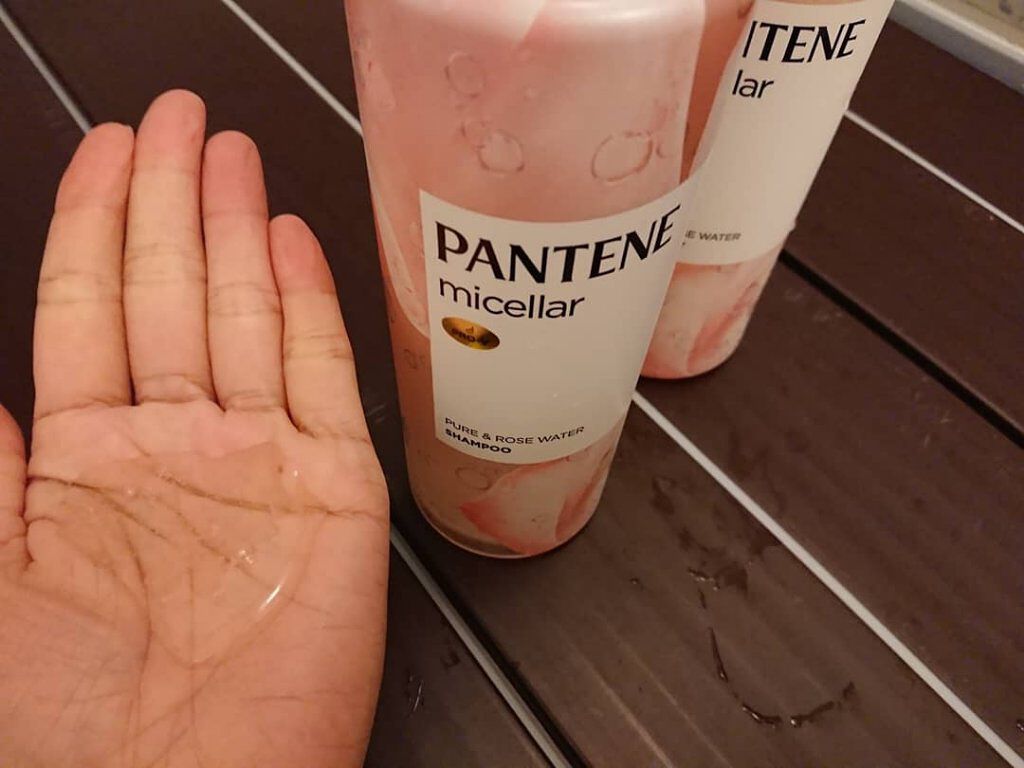 PRO-V ミセラー ピュア&ローズウォーター ノンシリコンシャンプー/トリートメント/パンテーン/市販シャンプーを使ったクチコミ(3枚目)