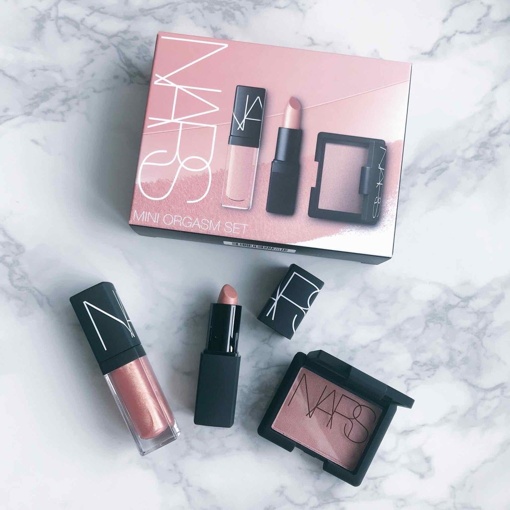 NARS ミニオーガズムリップ&ブラッシュセッ ト限定 試してみた】NARS ミニオーガズムセットのリアルな口コミ