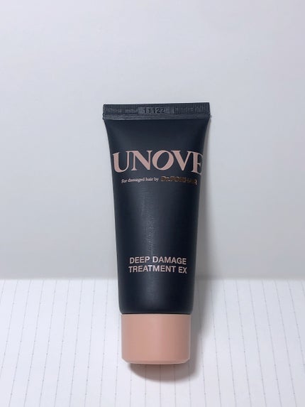 ディープダメージトリートメントEX/UNOVE/洗い流すヘアトリートメントを使ったクチコミ(1枚目)