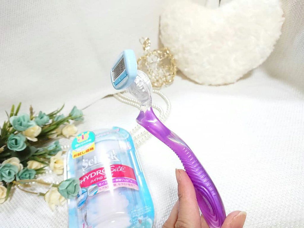 ハイドロシルク ホルダー （刃付き） お試し用/ハイドロシルク/シェーバーを使ったクチコミ（2枚目）