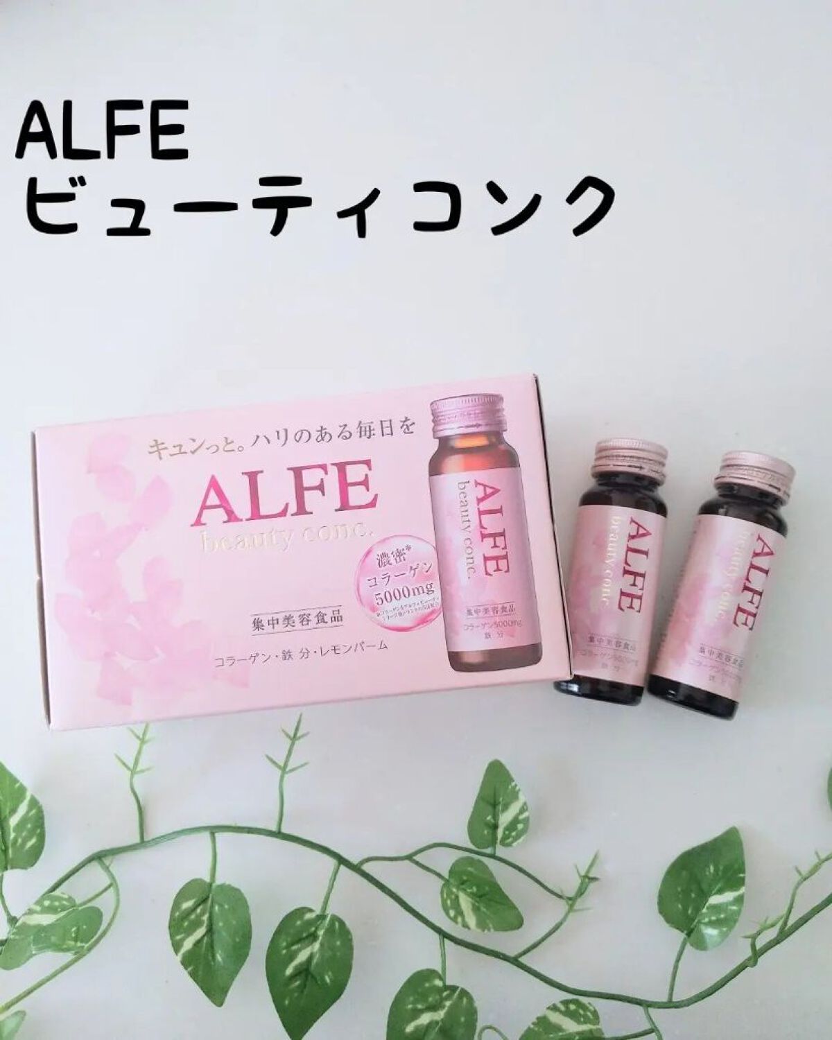 アルフェ ビューティコンク〈ドリンク〉W/アルフェ/美容ドリンクを使ったクチコミ（1枚目）