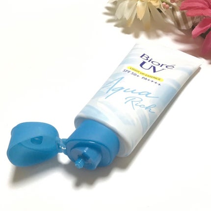 ビオレUV アクアリッチ ライトアップエッセンス/ビオレ/日焼け止めクリームを使ったクチコミ(2枚目)