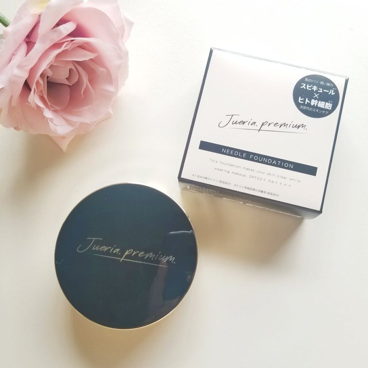 プレミアムニードルファンデーション/ジュエリアプレミアム/クッションファンデーションを使ったクチコミ(1枚目)