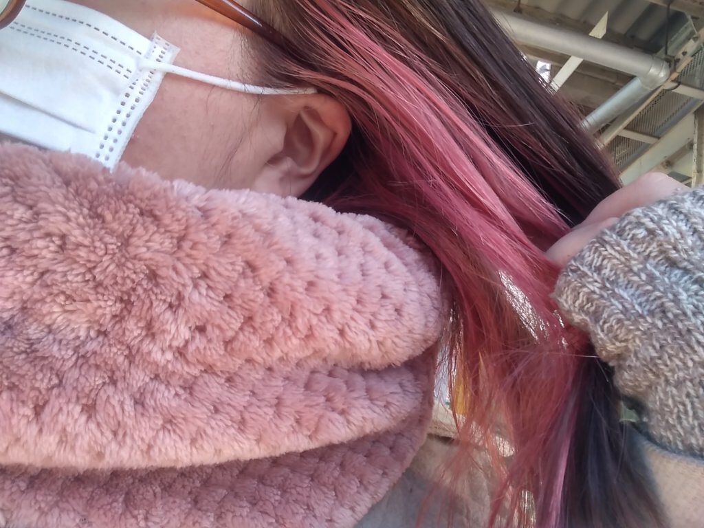 デビルズトリック キャンディピンク/クイスクイス/ヘアカラーを使ったクチコミ（1枚目）