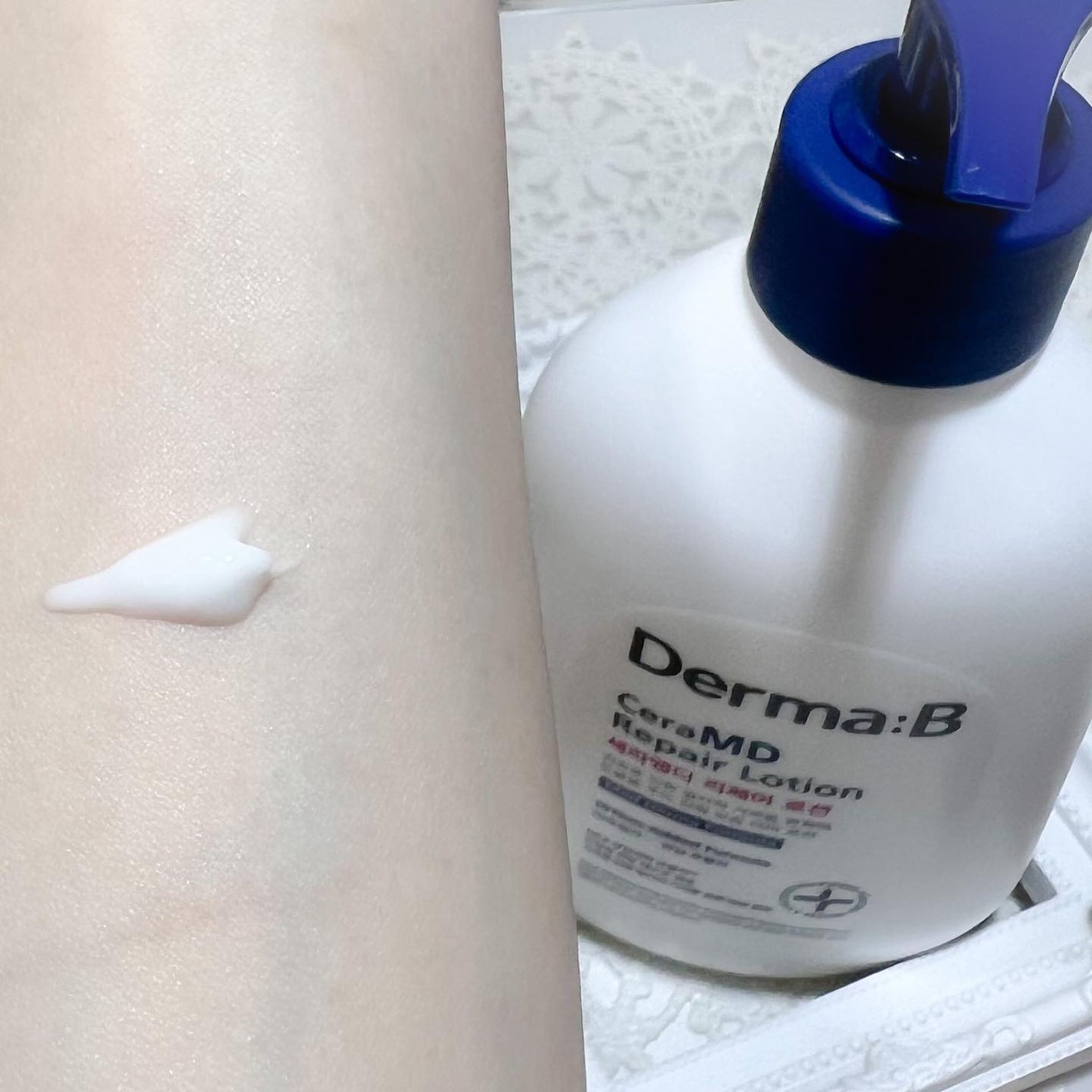 セラMD リペアローション/Derma:B/ボディローションを使ったクチコミ(5枚目)