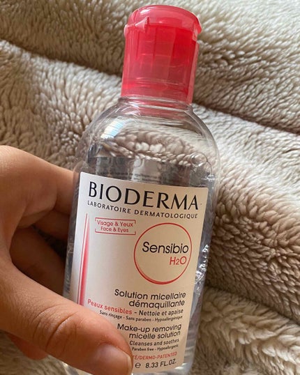 サンシビオ エイチツーオー D/ビオデルマ/クレンジングウォーターを使ったクチコミ(3枚目)