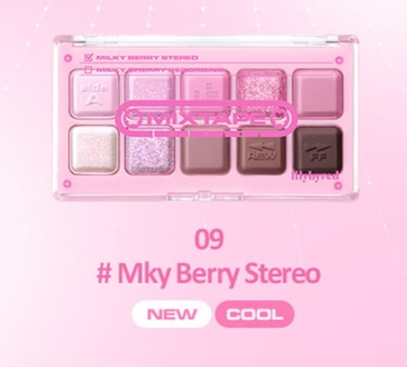 ムードキーボード/lilybyred/アイシャドウパレットを使ったクチコミ（2枚目）