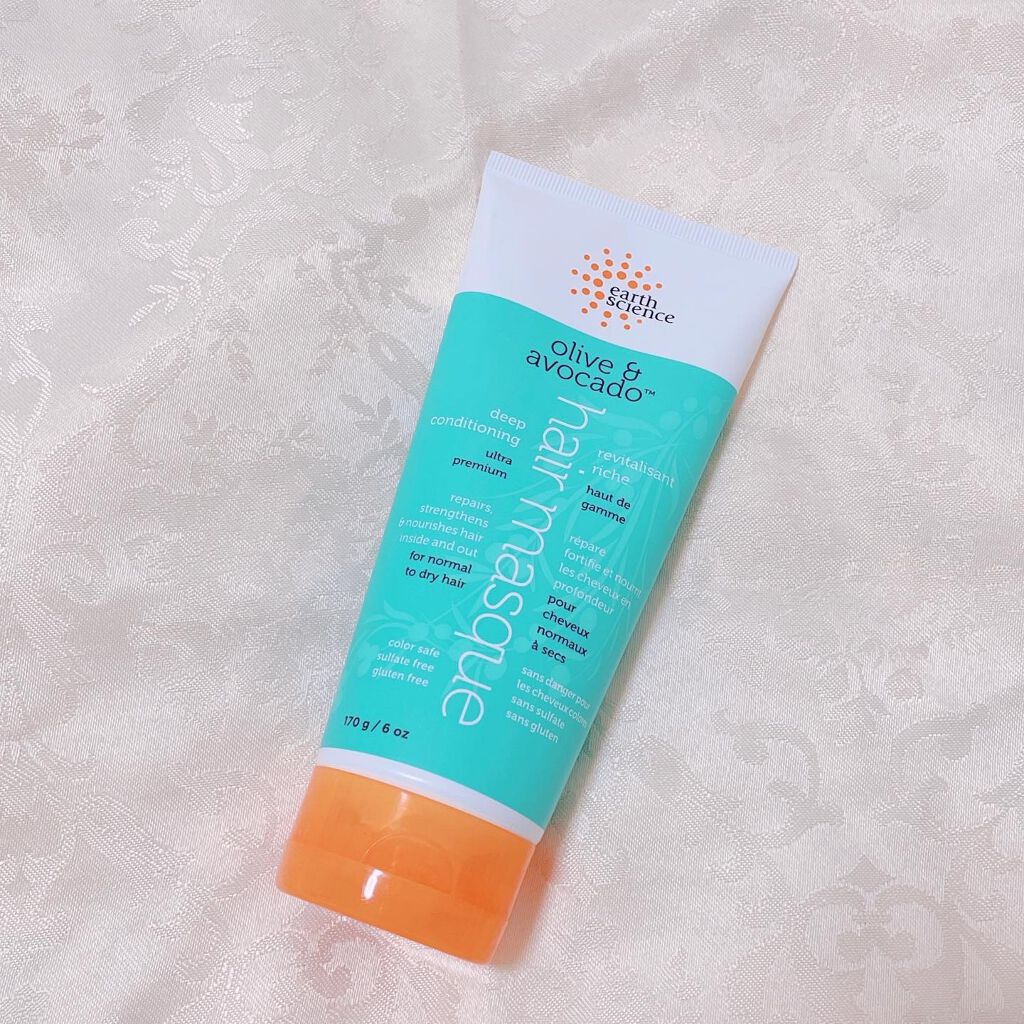 ディープコンディショニングヘアマスク オリーブ&アボカド/Earth Science/ヘアマスク・ヘアパックを使ったクチコミ(2枚目)