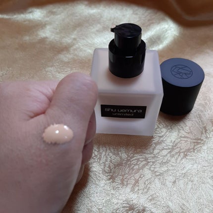 (旧)アンリミテッド ラスティング フルイド/shu uemura/リキッドファンデーションを使ったクチコミ(2枚目)