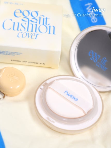 フィー クッションエッグフィットカバー/fwee/クッションファンデーションを使ったクチコミ(1枚目)