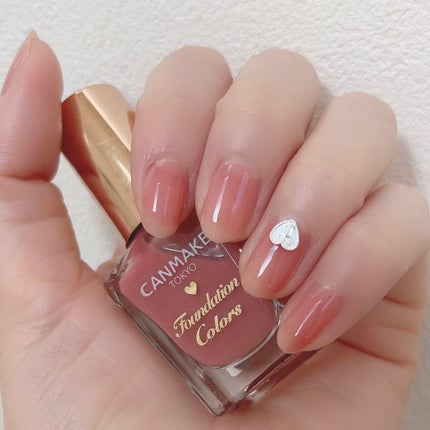 ファンデーションカラーズ/キャンメイク/マニキュアを使ったクチコミ(5枚目)