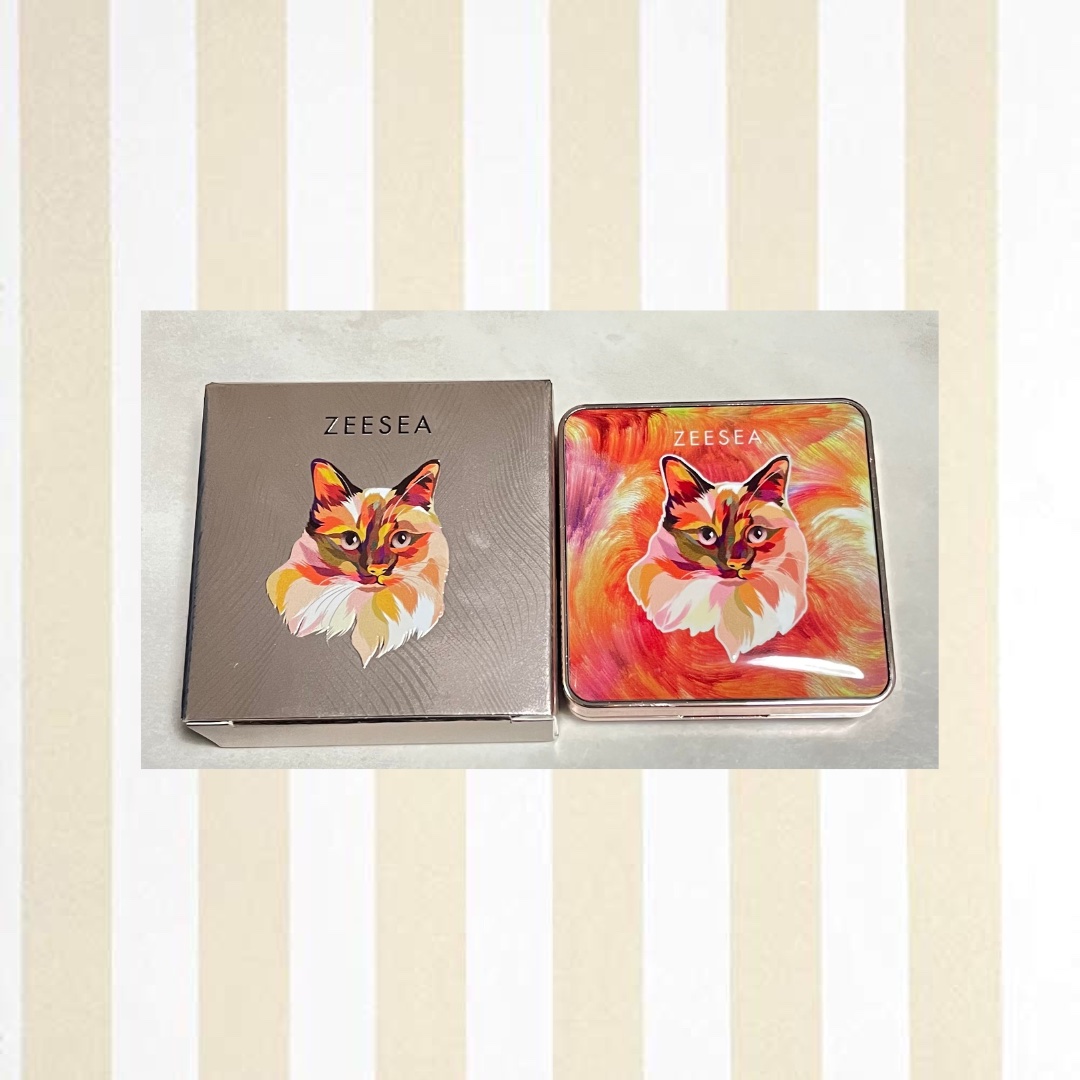 アニマルアイシャドウ(4シェード)/ZEESEA/アイシャドウパレットを使ったクチコミ（2枚目）