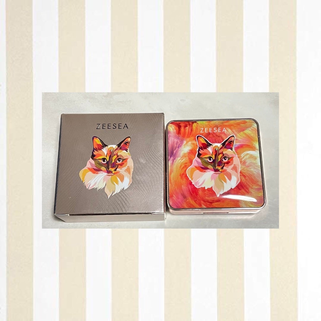 アニマルアイシャドウ(4シェード)/ZEESEA/アイシャドウパレットを使ったクチコミ(2枚目)