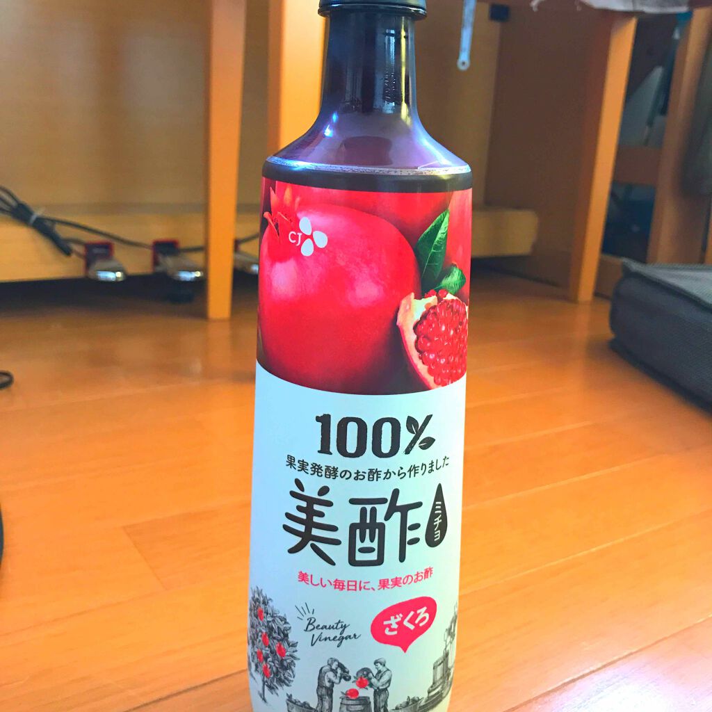 美酢 (希釈タイプ)/美酢(ミチョ)/その他飲むお酢を使ったクチコミ(1枚目)