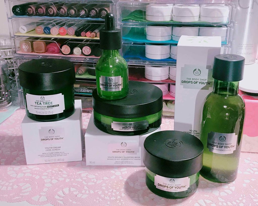 ユースバウンシィ スリーピングマスク DOY/THE BODY SHOP/フェイスクリームを使ったクチコミ（1枚目）