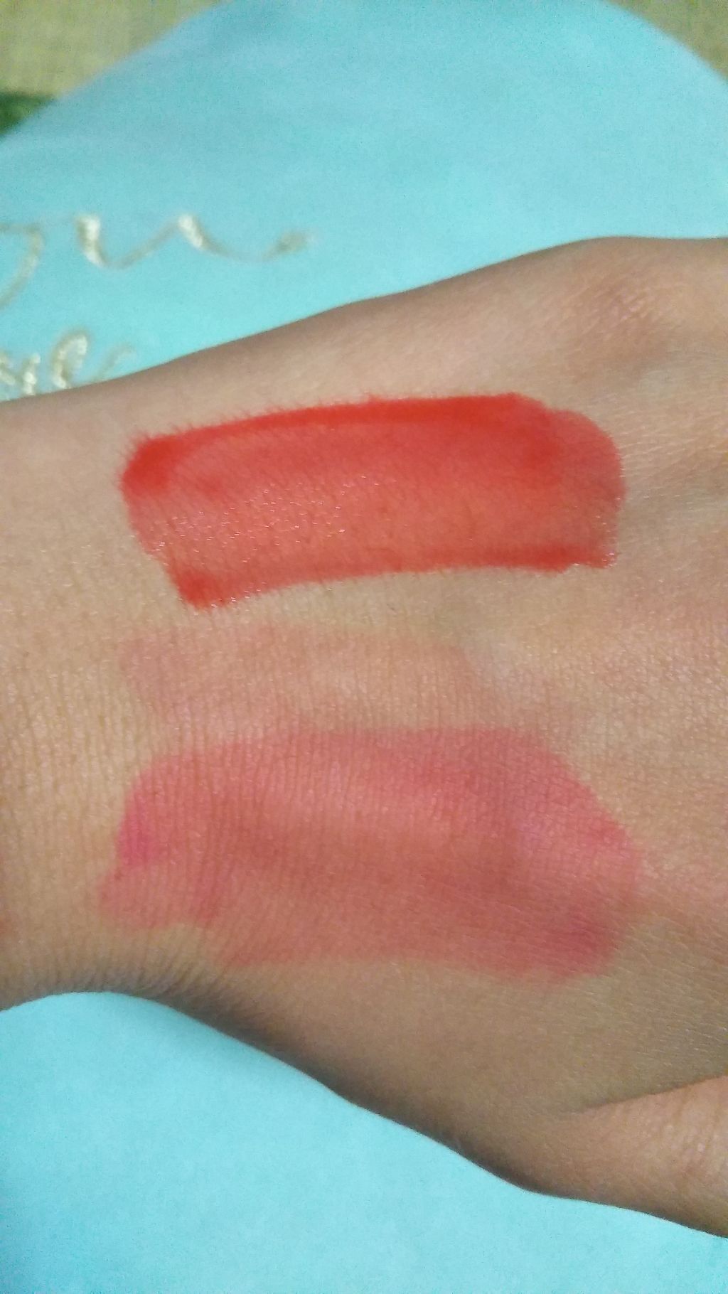 ディアダーリン ウォータージェルティント （アイスティント）/ETUDE/口紅を使ったクチコミ（3枚目）