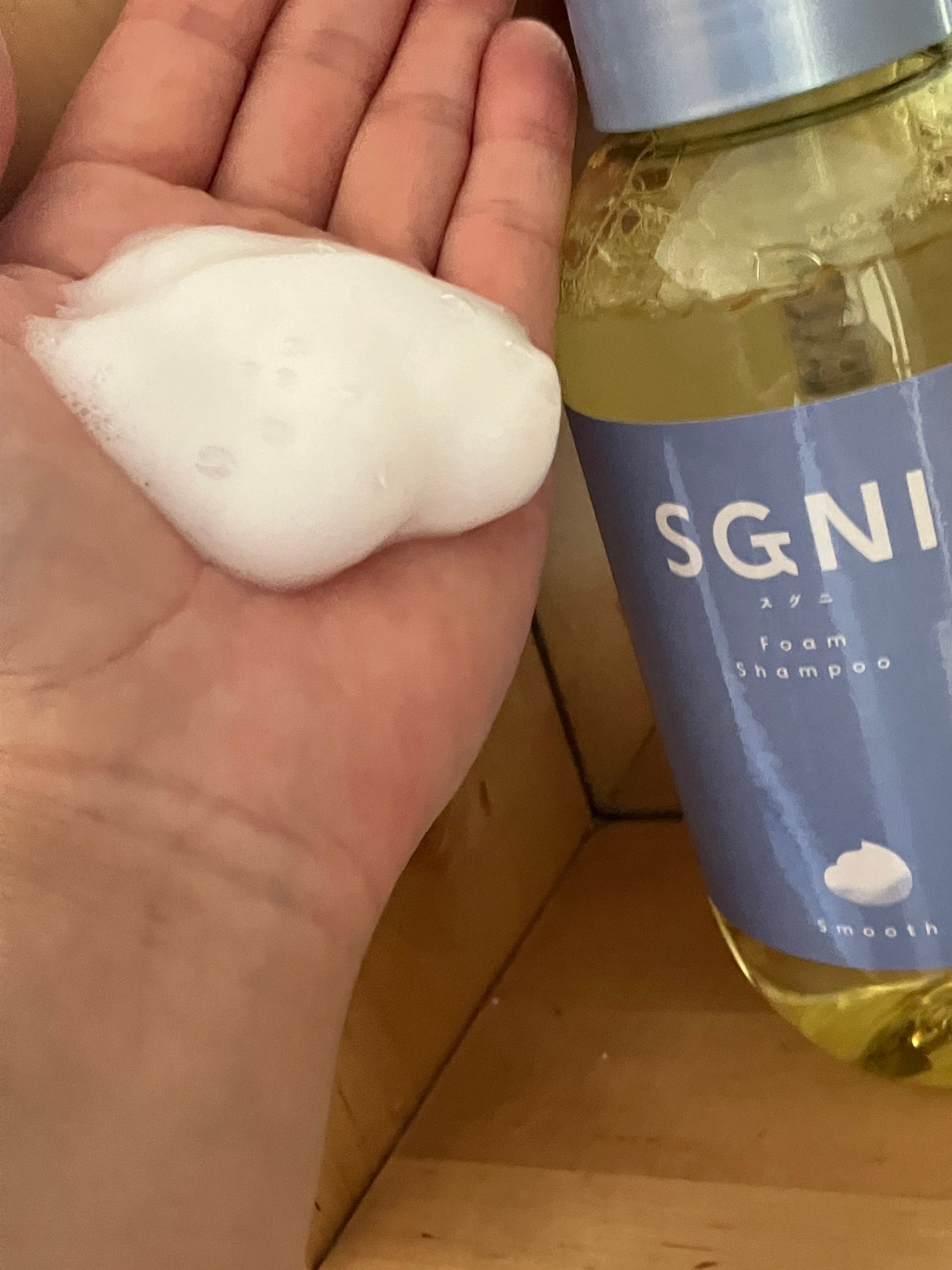 スムース泡シャンプー〈ホワイトティーの香り〉/SGNI/市販シャンプーを使ったクチコミ(3枚目)