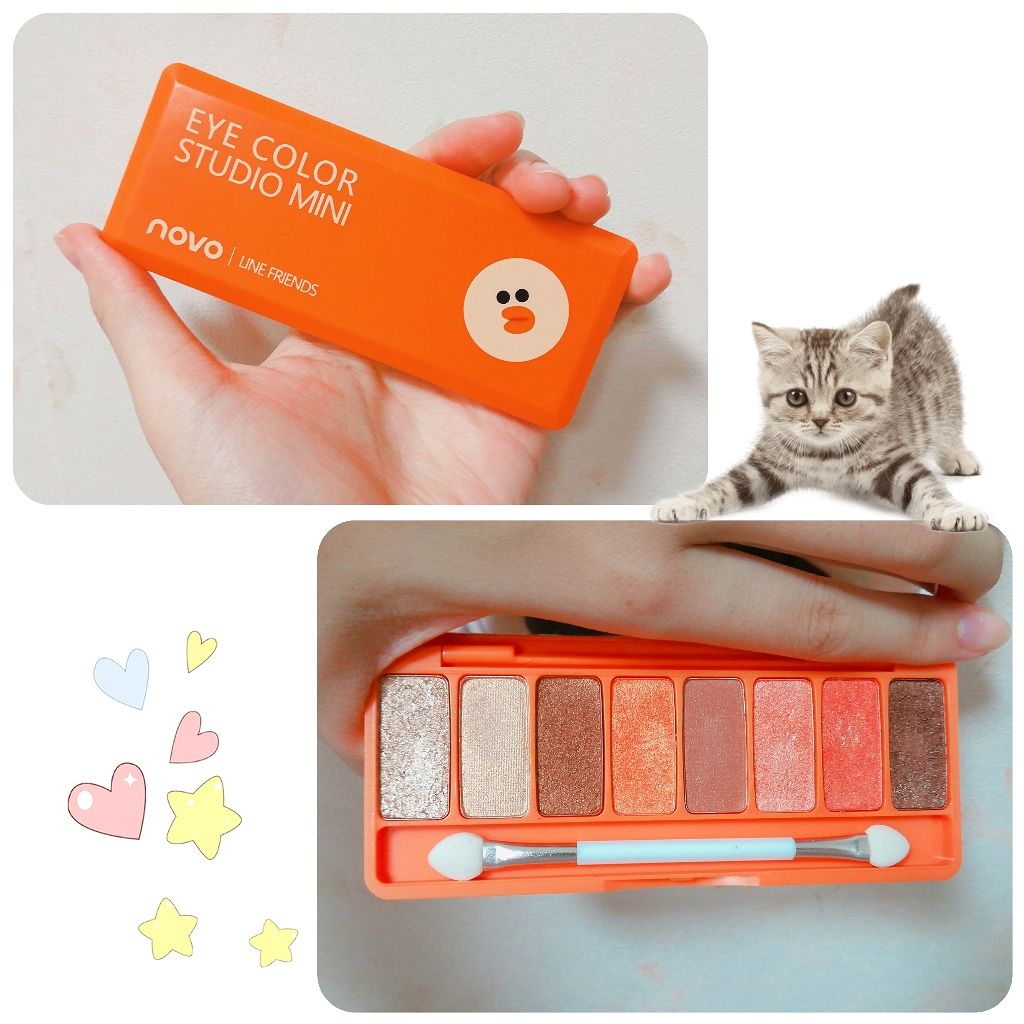 novo   アイシャドウパレット/NOVO/アイシャドウパレットを使ったクチコミ（2枚目）