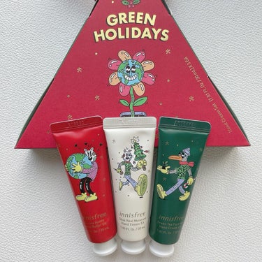 イニスフリー🎄グリーンホリデーコレクション②

▷▶︎▷

innisfree ♥ Green Holidays

少しずつ寒くなってホリデー商品が気になる季節になりましたね

今回はNOINさんよりイ