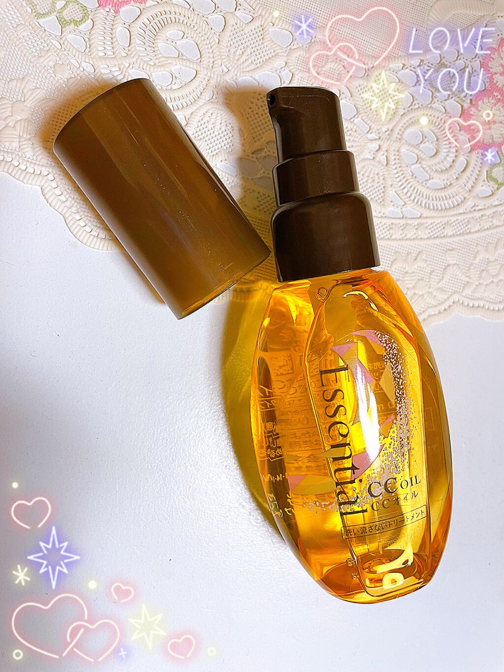 CCオイル/エッセンシャル/ヘアオイルを使ったクチコミ（2枚目）