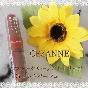 ウォータリーティントリップ/CEZANNE/口紅を使ったクチコミ（1枚目）