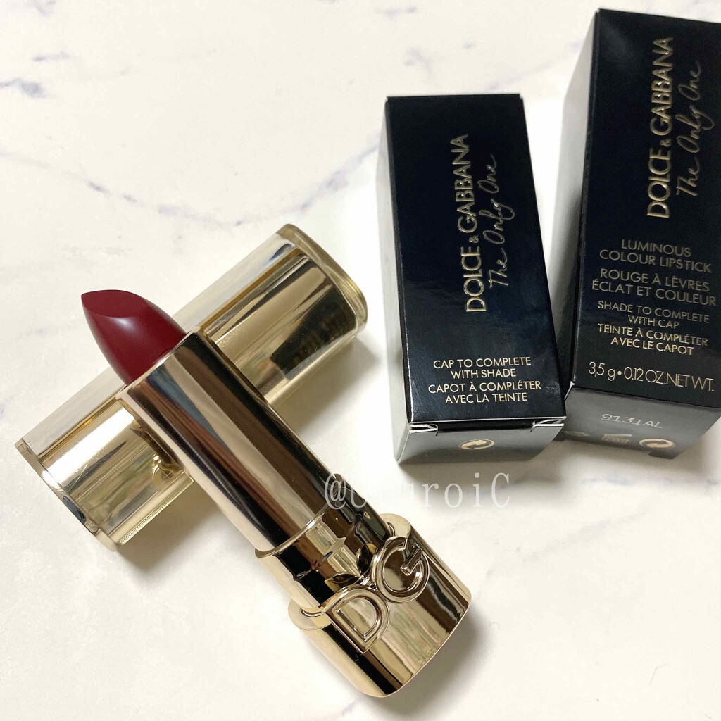 ザ・オンリーワン ルミナスカラー リップスティック/DOLCE&GABBANA BEAUTY/口紅を使ったクチコミ（3枚目）