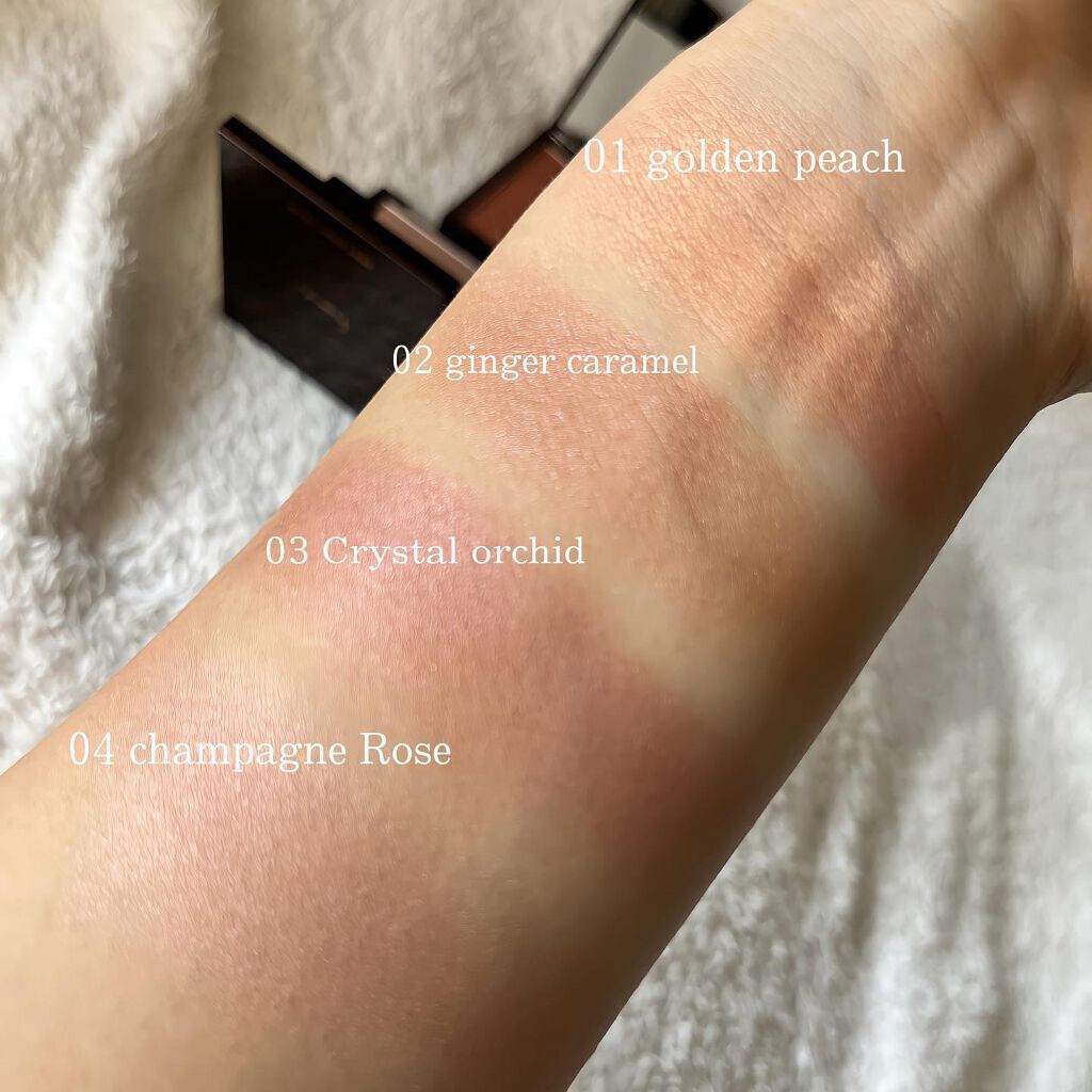 DEWY CHEEK COLOR/heme/パウダーチークを使ったクチコミ（2枚目）