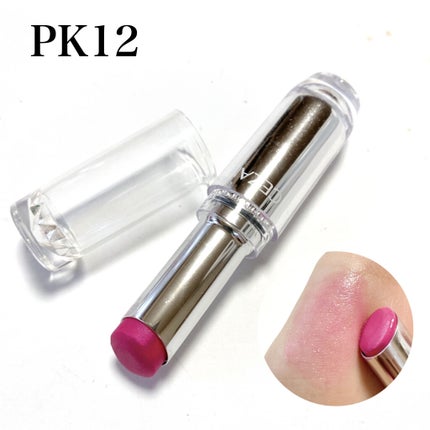 ラスティンググロスリップ/CEZANNE/口紅を使ったクチコミ(3枚目)