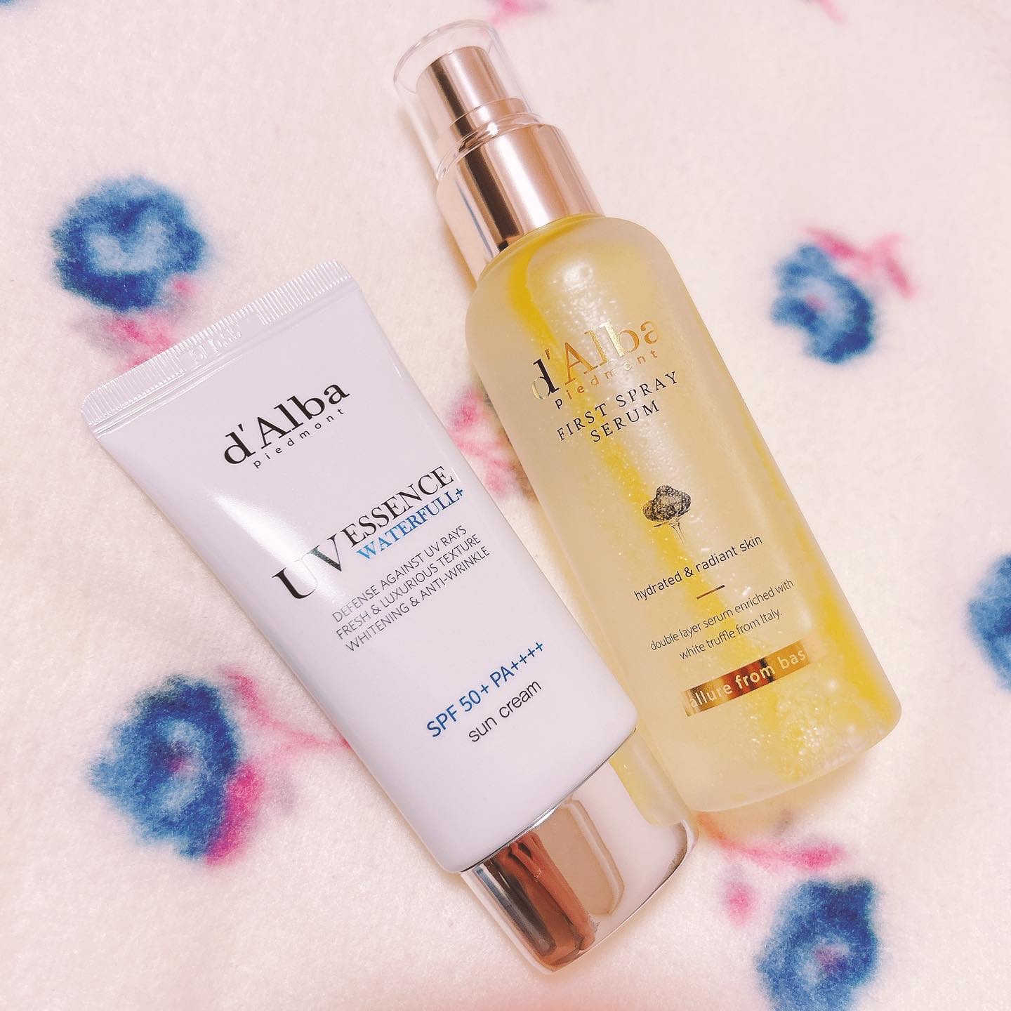 ダルバ ホワイトトリュフファーストスプレーセラム/ダルバ/ミスト状化粧水を使ったクチコミ（1枚目）