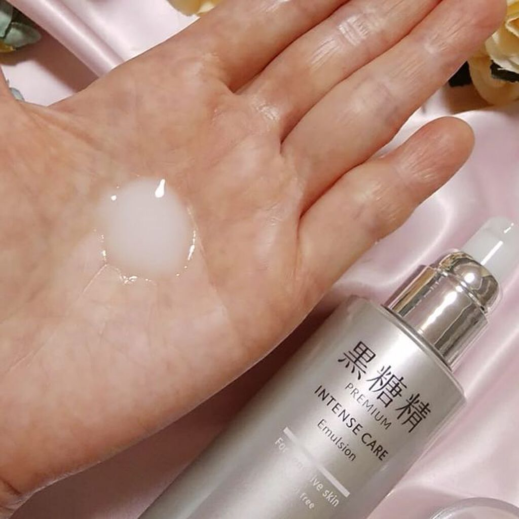 プレミアム インテンスケア エマルジョン/黒糖精/乳液を使ったクチコミ(2枚目)