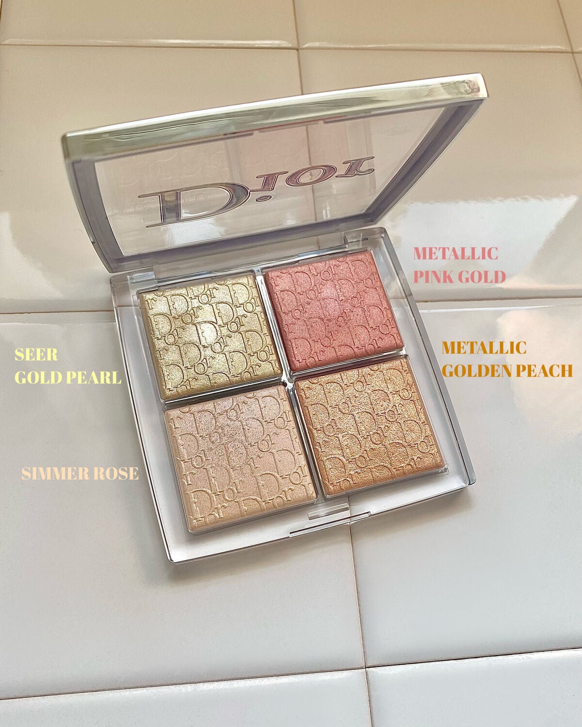 ディオール バックステージ フェイス グロウ パレット/Dior/ハイライトを使ったクチコミ(2枚目)