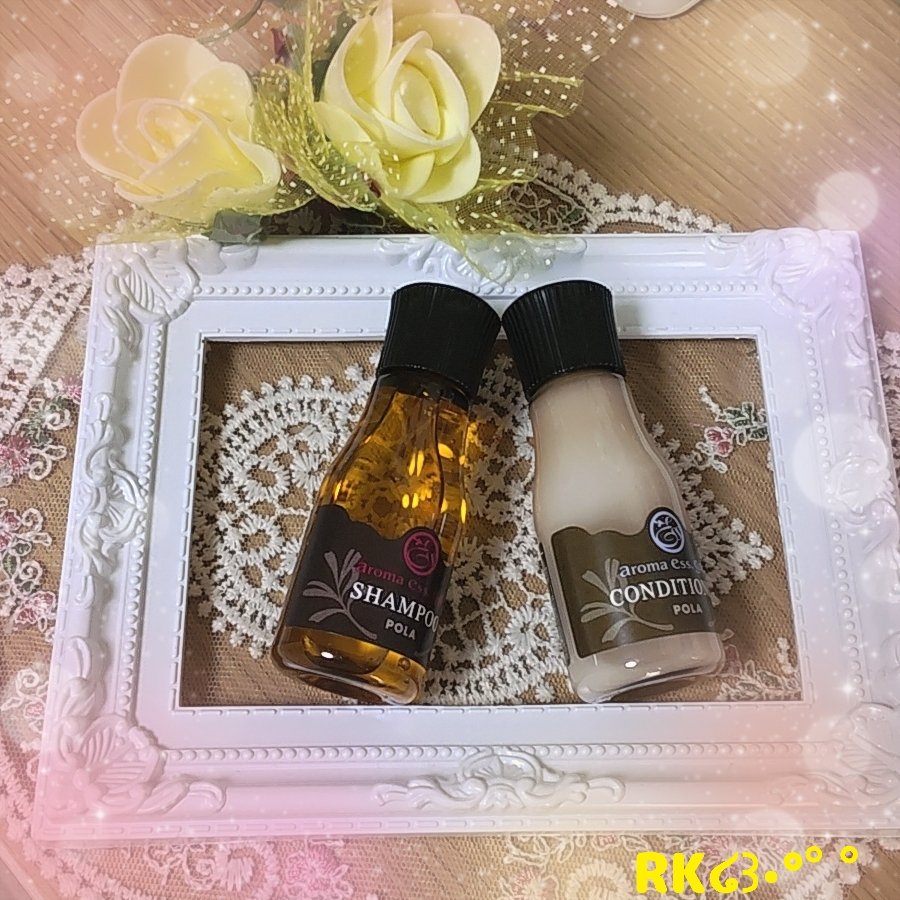 アロマエッセゴールド シャンプー／コンディショナー/aroma ess./市販シャンプーを使ったクチコミ（1枚目）