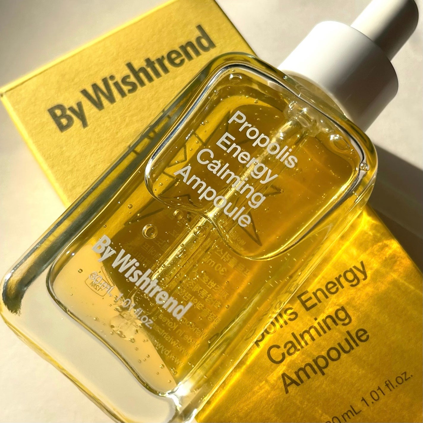 プロポリスエナジーカーミングアンプル/By Wishtrend/美容液を使ったクチコミ(7枚目)