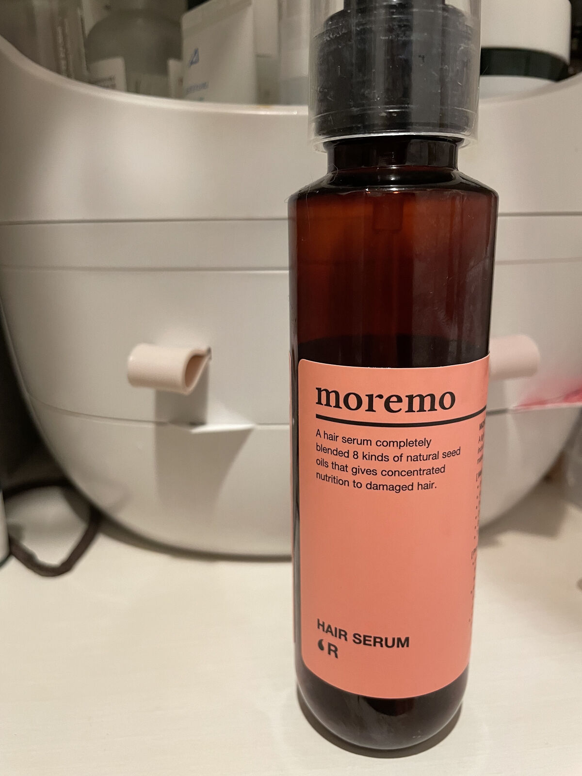 ヘアセラム R /moremo/ヘアオイルを使ったクチコミ（1枚目）