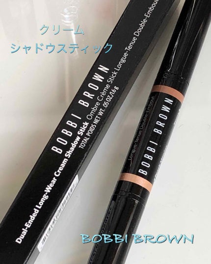 ロングウェア デュアルエンド クリーム シャドウ スティック 01 ピーチミモザ/トープ/BOBBI BROWN/スティックアイシャドウの画像