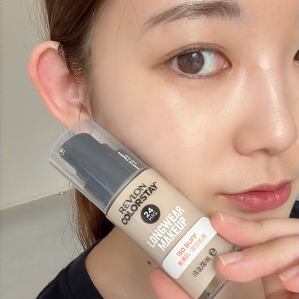 カラーステイ ロングウェア メイクアップ/REVLON/リキッドファンデーションを使ったクチコミ(4枚目)