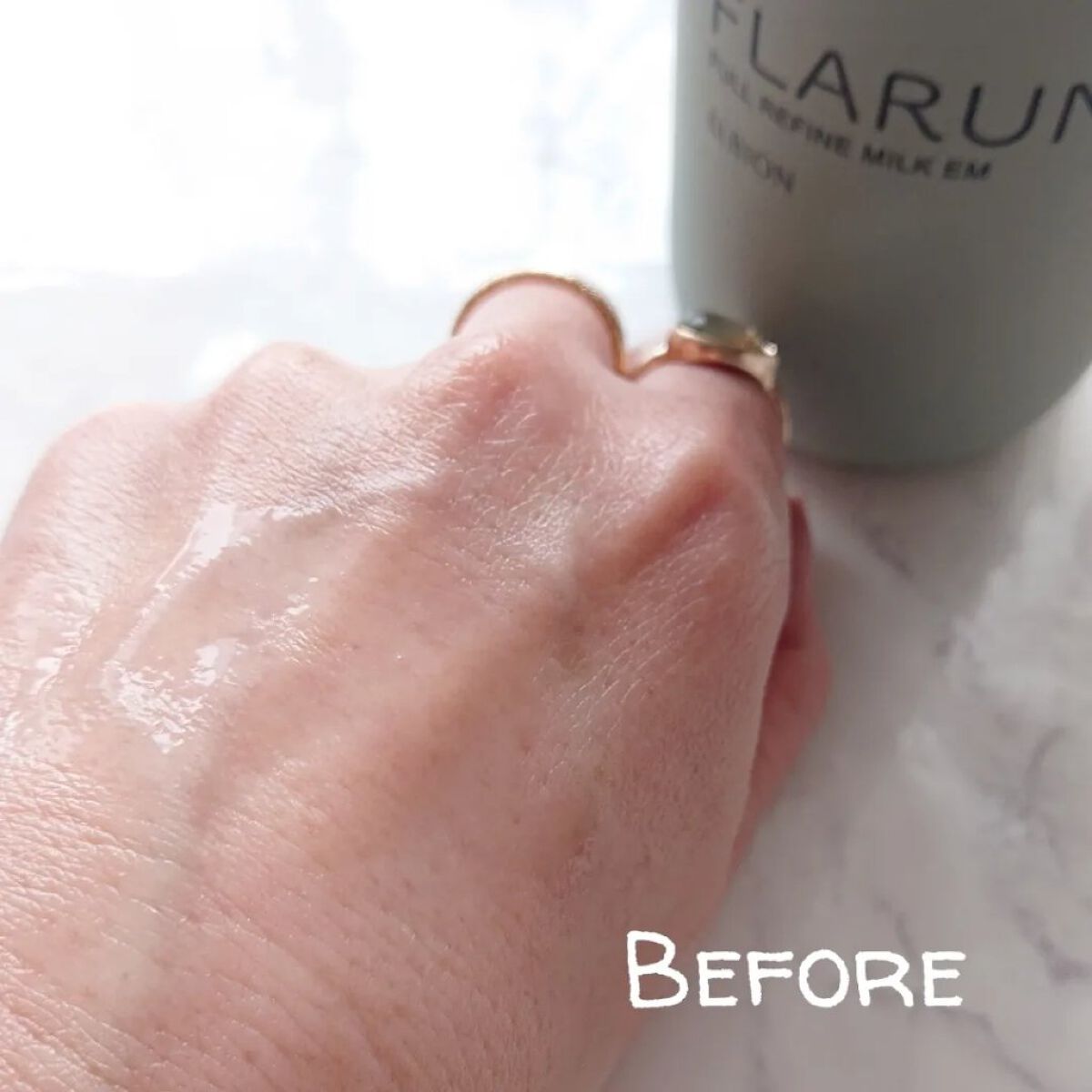 フラルネ フルリファイン ミルク EM/ALBION/乳液を使ったクチコミ（3枚目）