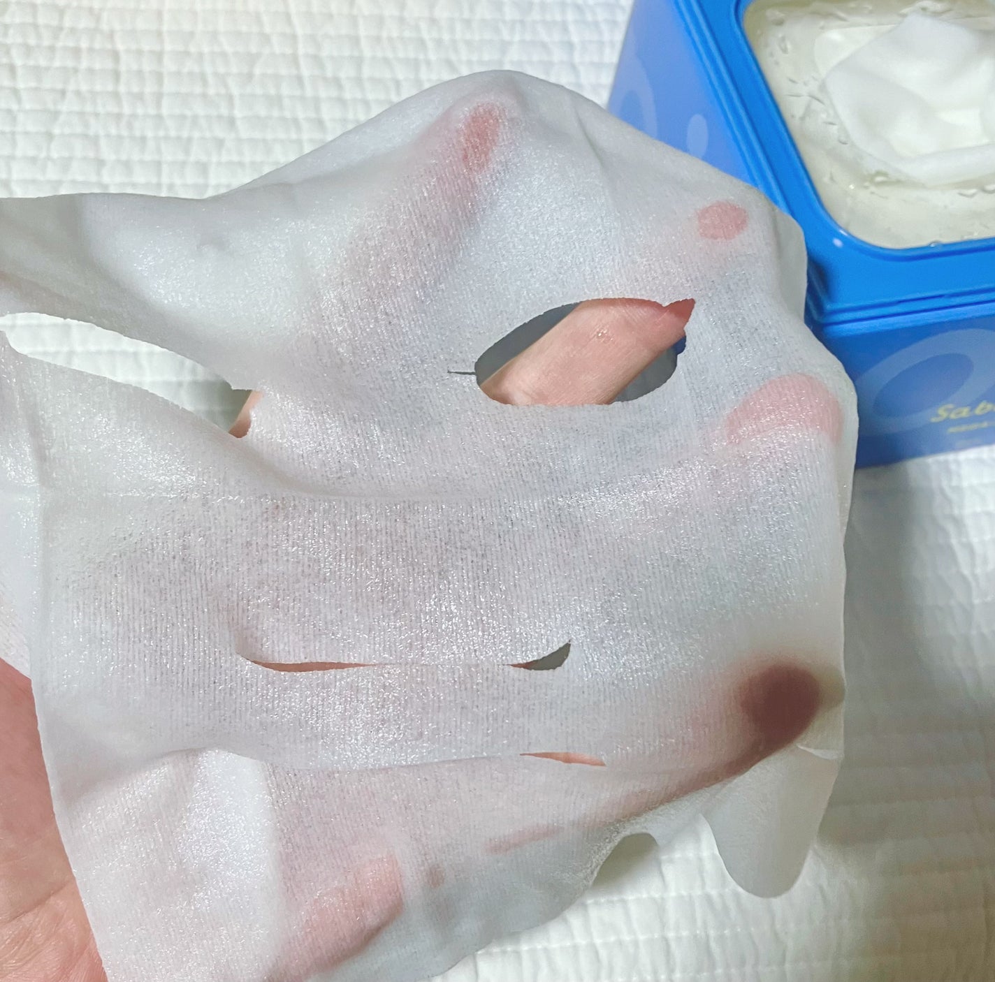 サボリーノ メガショット 朝用ツヤピールマスク CC/サボリーノ/シートマスク・パックを使ったクチコミ(3枚目)