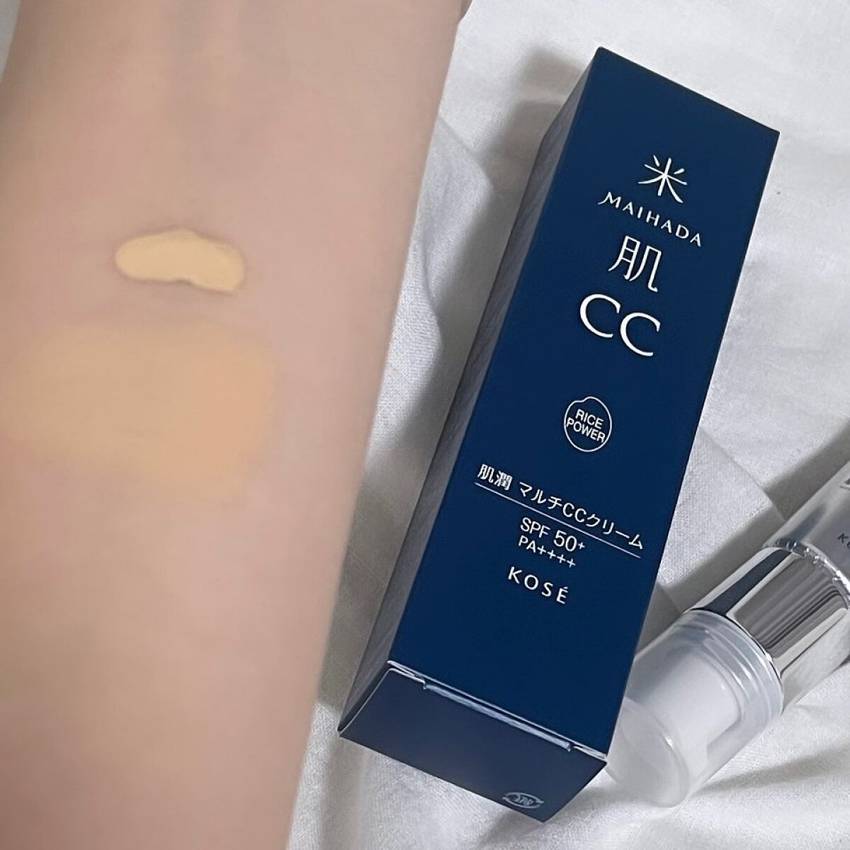 肌潤　マルチCCクリーム/米肌/CCクリームを使ったクチコミ（3枚目）