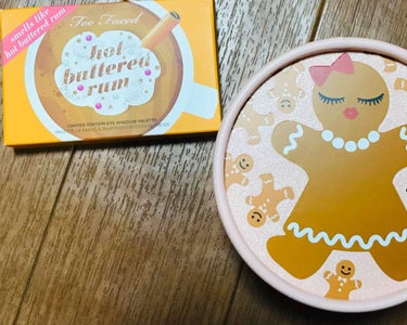 ホット バタード ラム ミニ アイシャドウ パレット/Too Faced/パウダーアイシャドウを使ったクチコミ（1枚目）